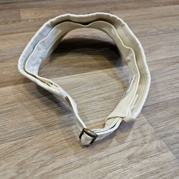 Philadelphia Phillies Adjustable Visor Hat Beige Red Embroidered MLB Adult OS - Picture 6 of 8